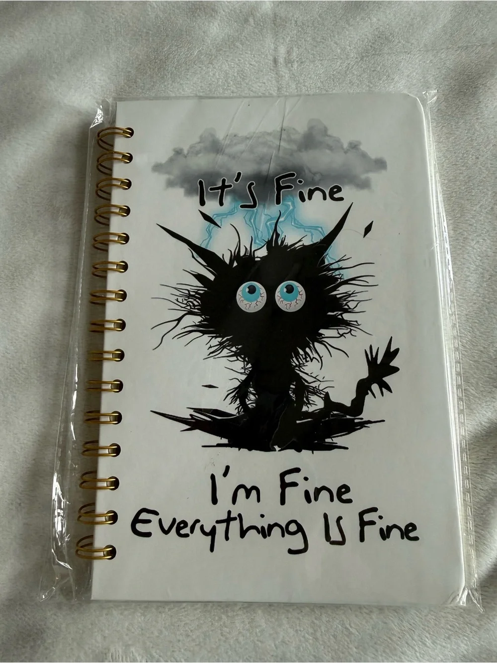 Explosive Cat Notebook and Pen Set- NWT